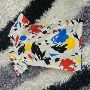 Zara short, printed dress